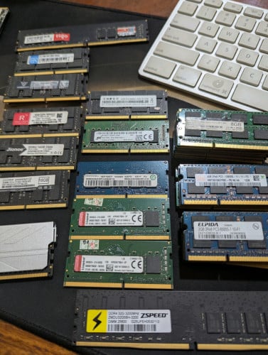 RAM & SSD (M2 256G 8$)