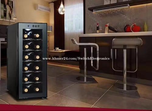 Red wine cellar 12 bottles