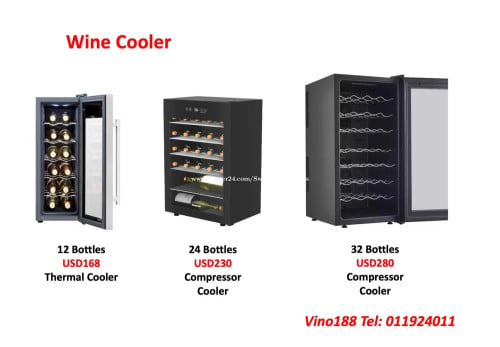 Red wine cellar 12 bottles