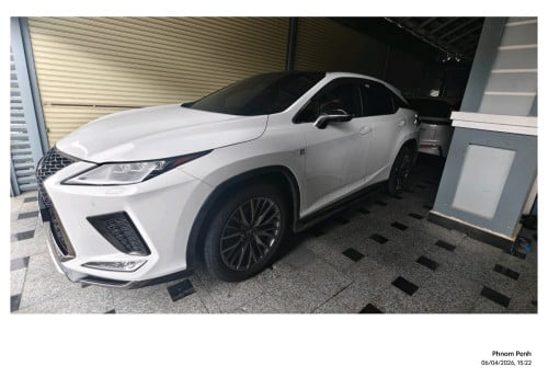 Rx300  Fsport 2020 full option 6button slice កញ្ចក់មុខ