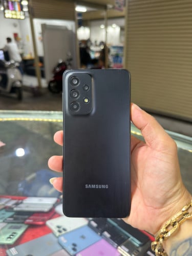 Samsung A33 5G Black Ram8GB HD128GB Phone Condition 97% , ក្រុមហ៊ុនសុីម២ , ម៉ាស៊ីនហ្សីន
