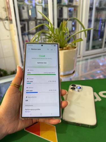 Samsung galaxy S24 ultra 12GB 256GB មួយទឹកក្រុមហ៊ុន ស្អាតដូចថ្មី