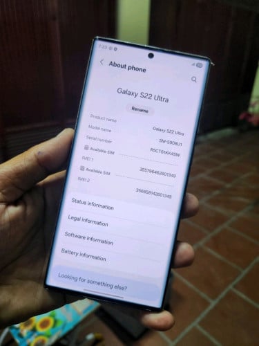 Samsung S22 Ultra 8g/128g_USA(វៃដូរបាន)👉$285