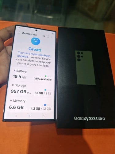 Samsung S23 ultra ក្រុមហ៊ុន មួយទឹកស្អាត 1TB