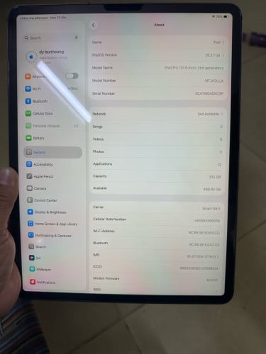Sell iPad Pro 2018 sim&wifi 512G 12.9inch 95%