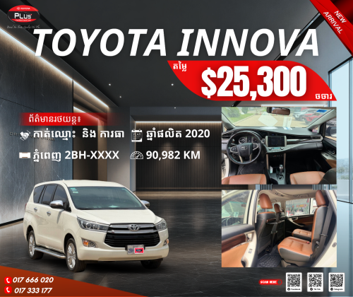 TOYOTA INNOVA 2020