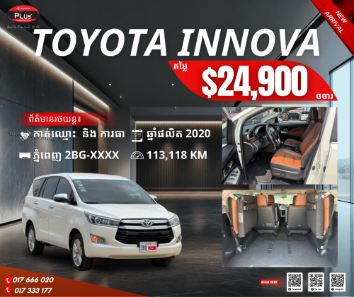 TOYOTA INNOVA 2020