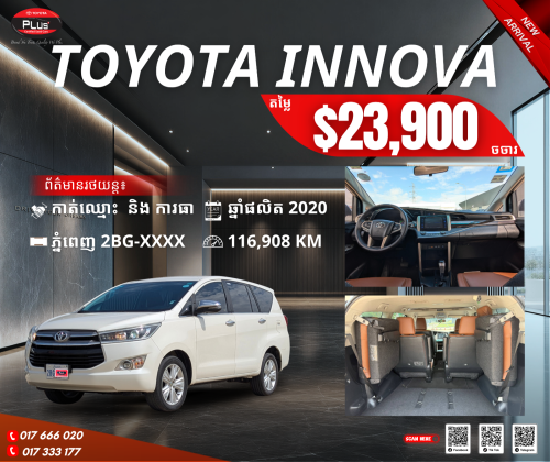 TOYOTA INNOVA 2020