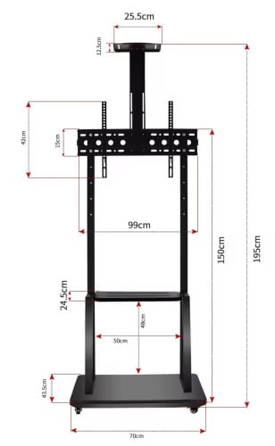 TV stand 1700(carry 32”-75”)