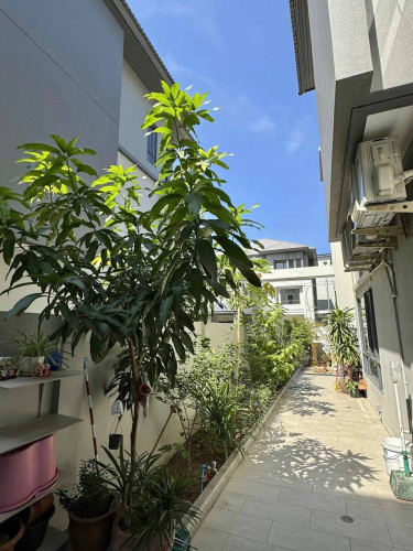 Twin Villa for rent at Borey Chipmong near old international airport