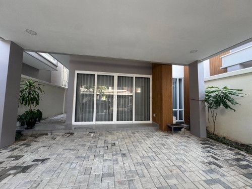 Twin Villa for rent at Borey Orkide near international airport