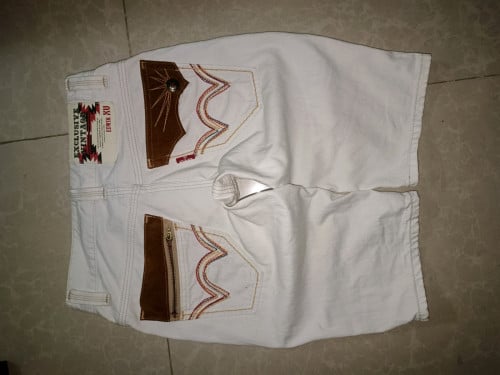Vintage Edwin XU white denim Size : M  Price: 15$  FREE DELIVER📍