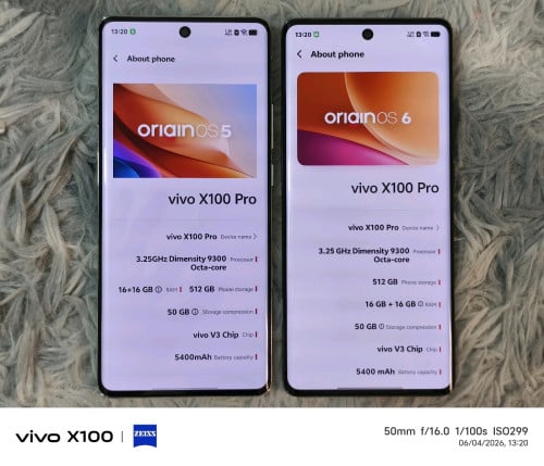 Vivo X100 Pro Ram16GB+16GB / 512GBសានុំ (China version)