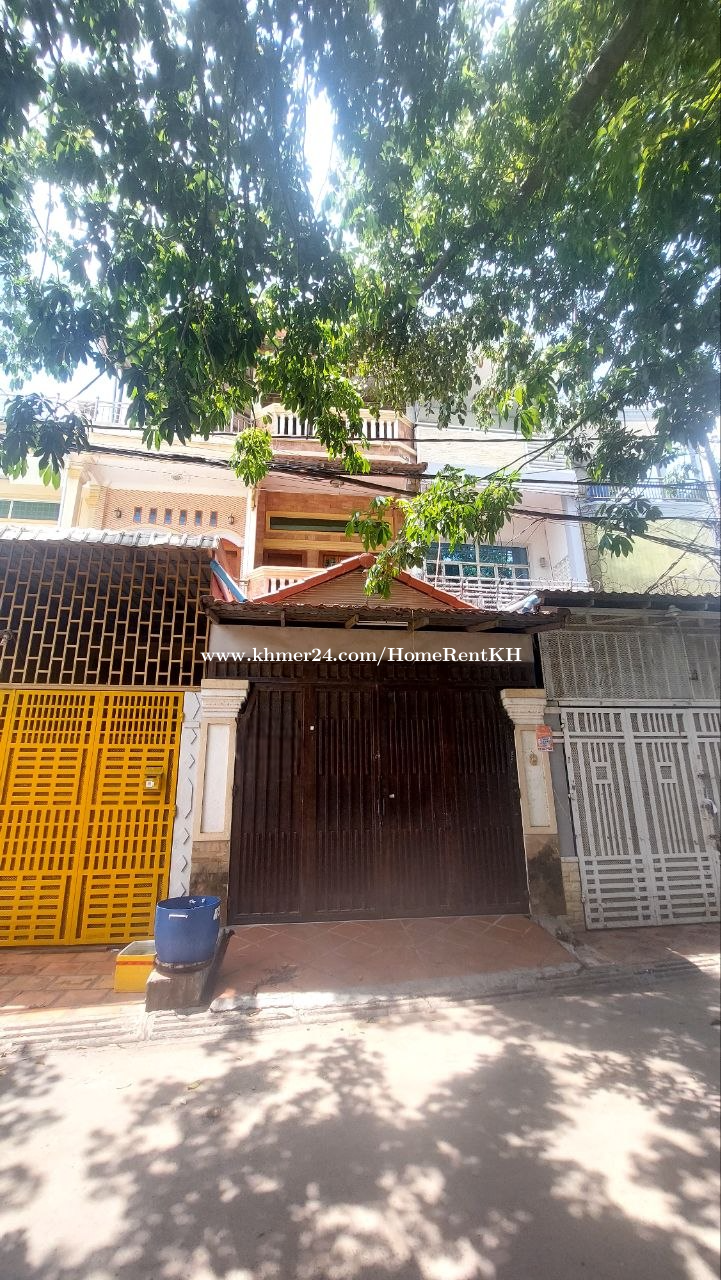 ផ្ទះជួល នៅភូមិចំរើនផល សង្កាត់បឹងទំពុន 1 ទីតាំងល្អ ងាយស្រួលធ្វើដំណើរ