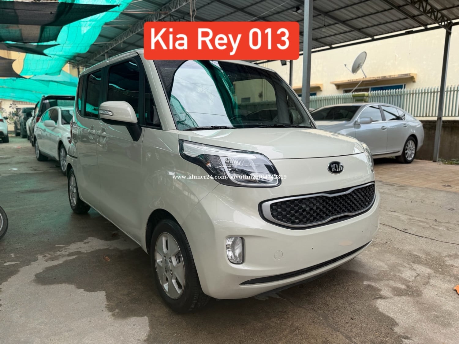 លក់ Kia Rey 013 ឡានស្អាត ក្រដាស់ពន្ធ ធានាអត់ច្រេស 8500$