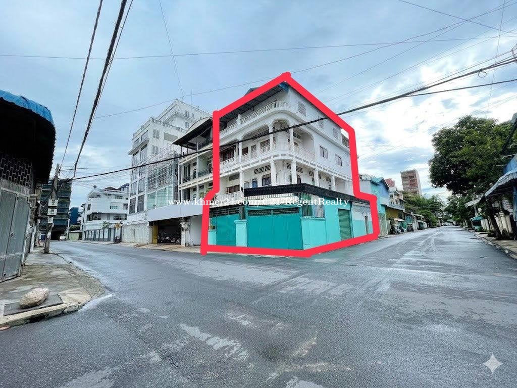 ๐ก House for Rent in BKK3, Phnom Penh | Commercial & Residential Use | $1,800/Month