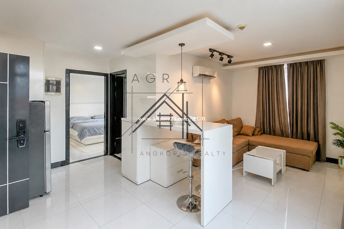 1 Bedroom Serviced Apartment For Rent in BKK3, Phnom Penh