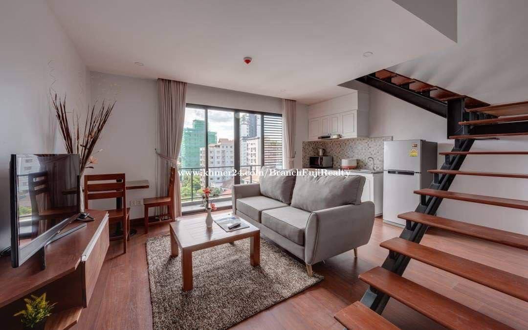 BKK1- Duplex 1Bedroom for rent