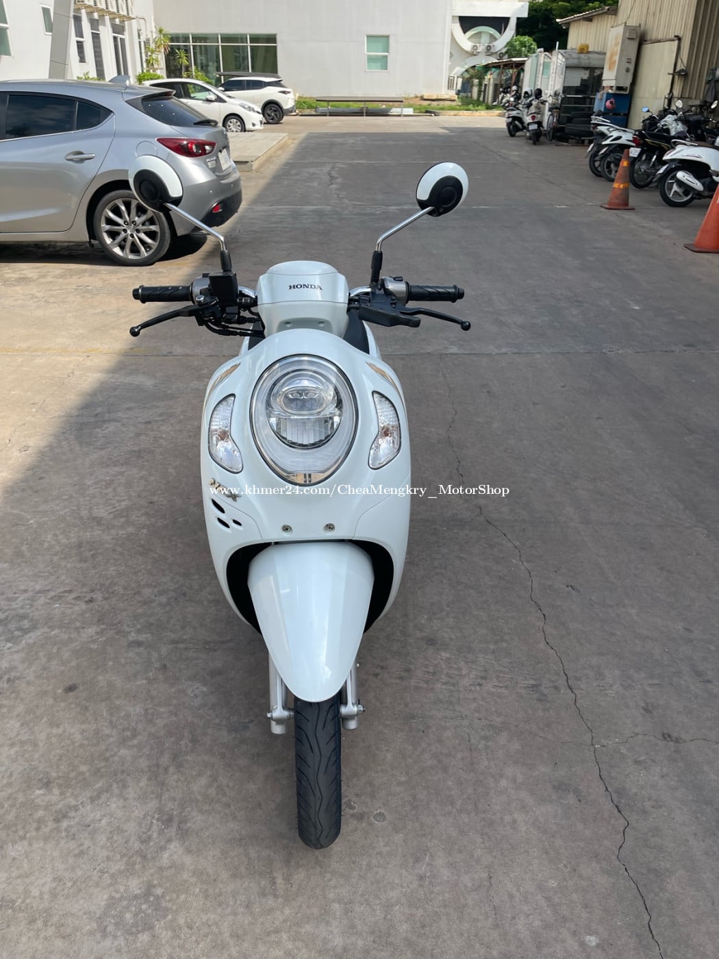 Honda Scoopy 2022 ម៉ូតូក្រុមហ៊ុន មានកាតគ្រីត្រឹមត្រូវ