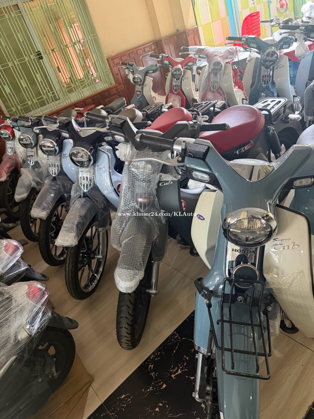 Honda super Cub 2025 ជាង100គីឡូ