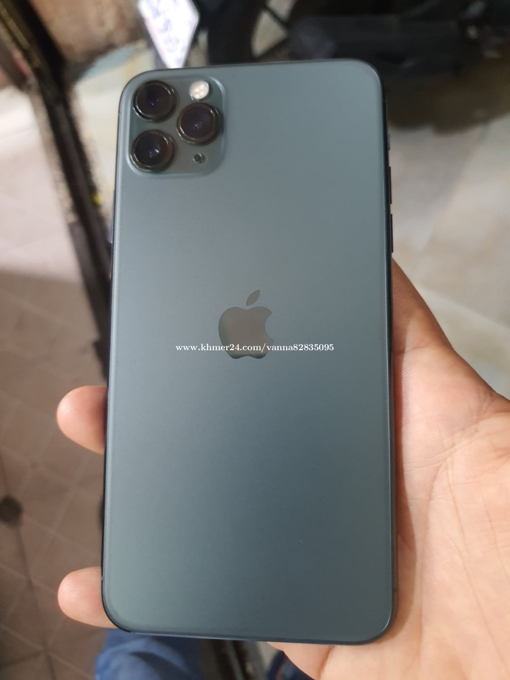 iphone 11 Pro max 256gសុីម2សាណុំហ្សុីនស្អាតណាស់99%👍