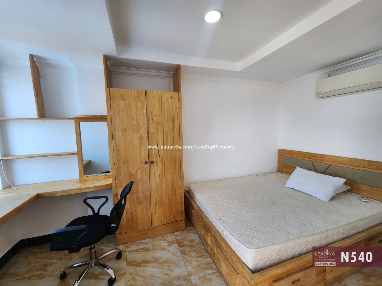 N540 | Nice Apartment 1 Bedroom Furnished with Elevator For Rent in Toul Kork Area