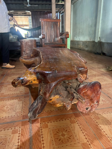តុ ទឹកតែ ធម្មជាតិ ឈើធ្នង់ បងៗ ឈើចាស់ល្អ