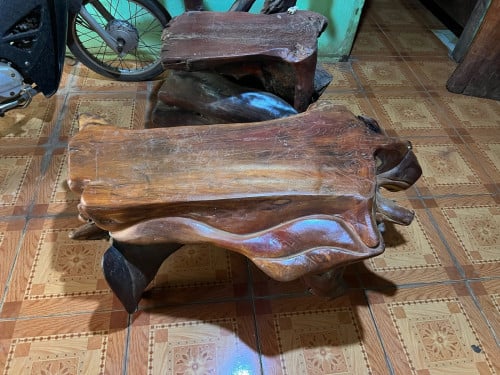 តុ ទឹកតែ ធម្មជាតិ ឈើធ្នង់ បងៗ ឈើចាស់ល្អ