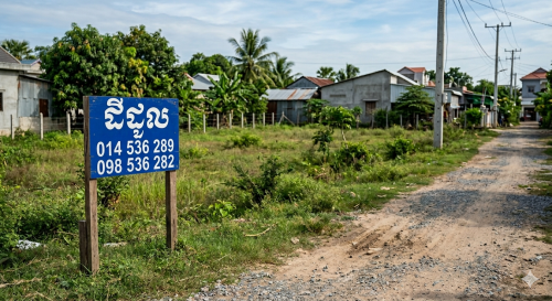 ដី​លក់​ ឬជួល