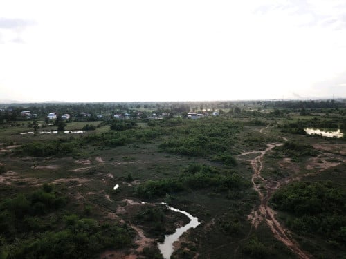 ដីជួល12ហិតា 8,000ដុល្លារ/មួយខែ ស្ថិតនៅក្រុងច្បារមន
