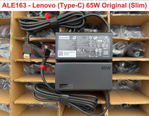 - Adapter Lenovo (Type-C) 65W Original (Slim) ទើបចូលស្តុកថ្មី ថ្មីប្រអប់ បងៗ មានការធានា1ខែ ពេញ 📩