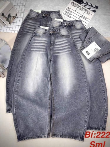 ខោកាប៊ូយជើងធំ - baggy jeans