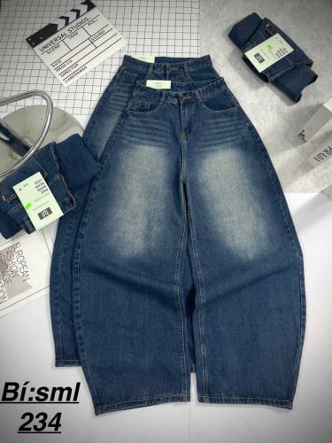 ខោកាប៊ូយជើងធំ - baggy jeans