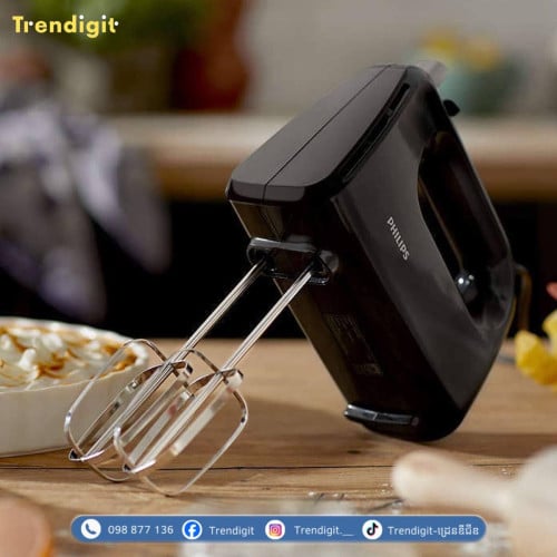 ម៉ាសុីនវៃនំ Philips Hand Mixer HR3705