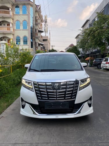 ថ្មីខ្លាំង​ Toyota Alphard 2016 V6 Full Option VIP seat ( ស្លាកលេខ)