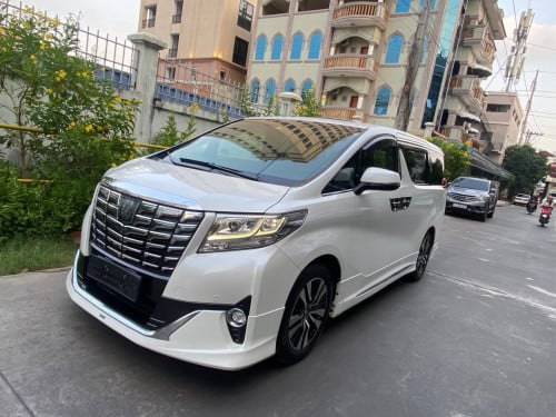ថ្មីខ្លាំង​ Toyota Alphard 2016 V6 Full Option VIP seat ( ស្លាកលេខ)