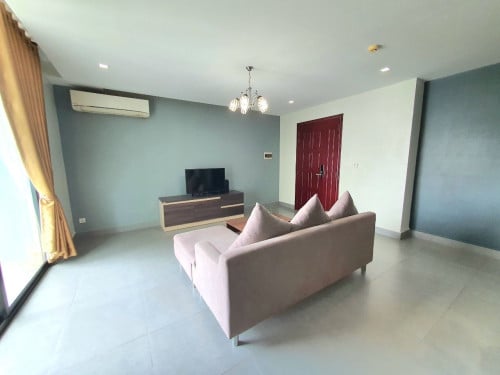 🌃2Bed Serviced Apartment for Rent 700$|month📍Location: Tonle Bassac