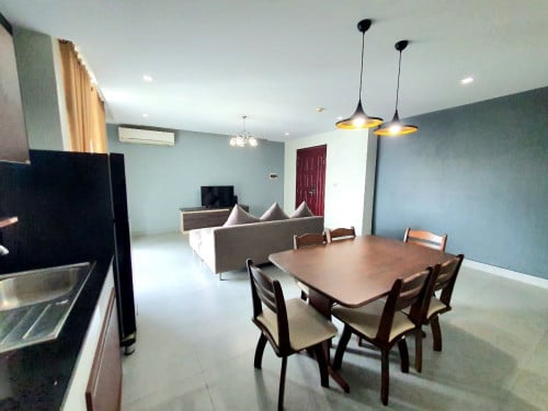 🌃2Bed Serviced Apartment for Rent 700$|month📍Location: Tonle Bassac
