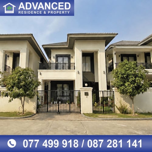 🏘 វីឡាឃ្វីន (Queen Villa) ក្នុងបុរី អាម៉ូរី ផ្លូវជាតិលេខ6A ត្រូវការលក់បន្ទាន់ខ្លាំង