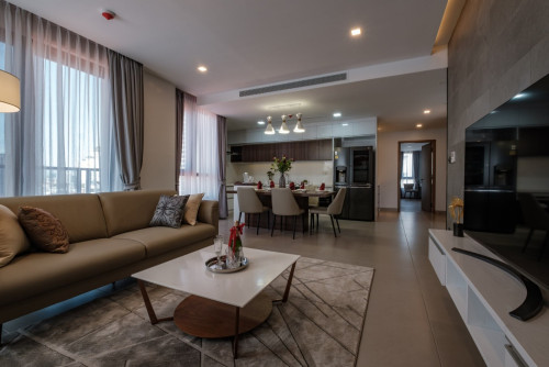 🏡 Luxury 3 Bedroom Apartment for Rent in BKK1 | 138sqm | Pool, Gym & Sauna | $2,900/Month