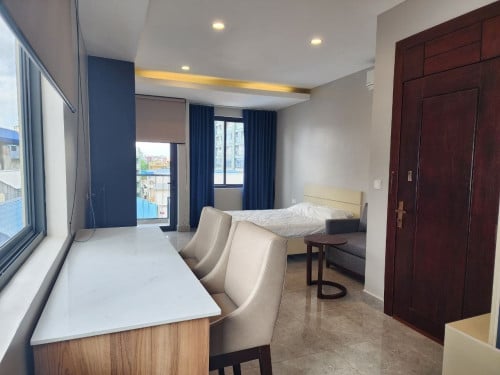 🏡Luxury Studio room for rent at Tonle Bassac Phnom Penh