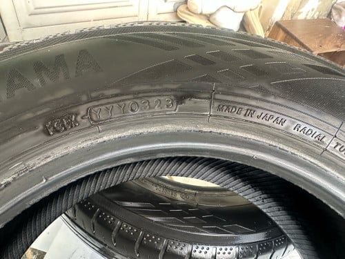 កង់ម៉ាក YOKOHAMA លេខ 185/65/R15 កង់Japan នៅស្អាត 1គួដូចគ្នា