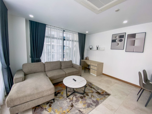 1 Bedroom Serviced Apartment for Rent in BKK1 | Pool, Gym & Sauna |$1,200/Month