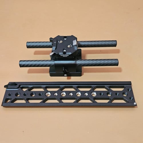 15mm Rod 20cm Arca Quick-Release Base Kit, compatible with camera cages