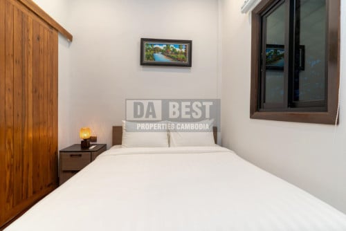 2 Bedroom Tropical Wooden House With Pool For Rent in Siem Reap – Sala Kamreuk