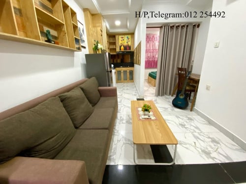 2 Beds 2 Baths Fully Furnished Apartment for Rent