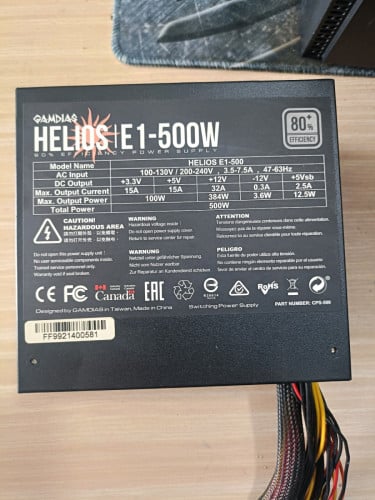 Power Supply 500W Original