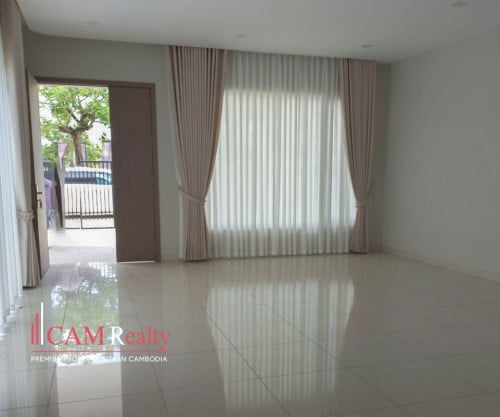 4 Bedrooms Corner Villa Plous For Rent | Borey Chankiri โ Urbanland