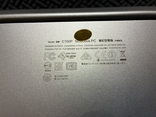 ASUS Chromebook Flip C100P