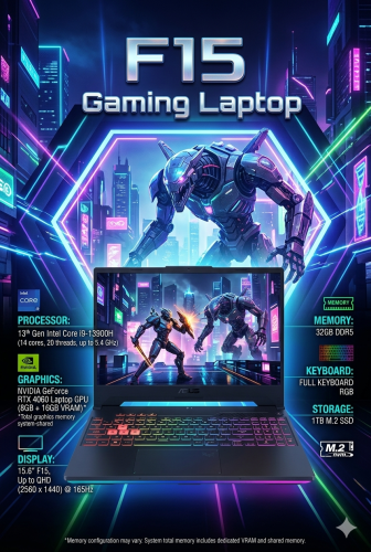 Asus Tuf gaming Laptop 99%